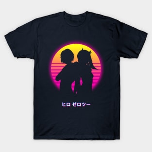 Hiro Zero Two - Retro T-Shirt